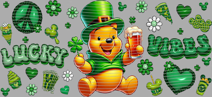 16oz St Patrick s Day-J11-82